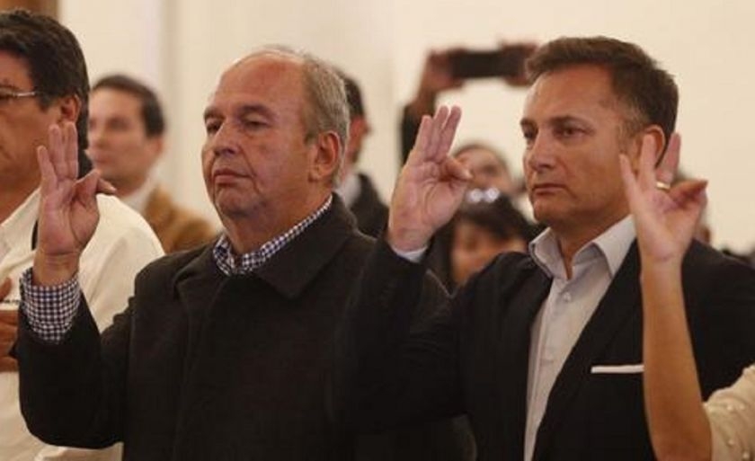 Murillo y López salieron del país días antes de que Arce asuma la Presidencia diez militares y un ex ministro los escoltaron hasta la frontera con Brasil    