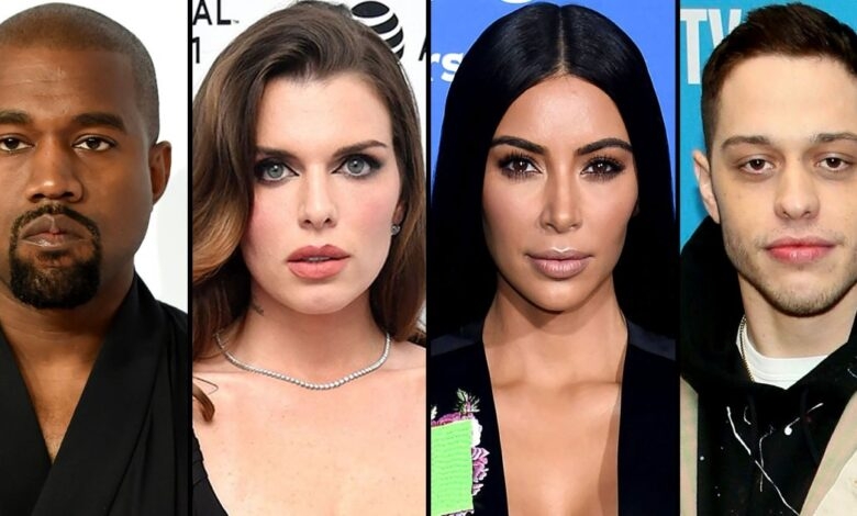 Kanye West lanza una nueva canción donde habla sobre Pete Davidson y Kim Kardashian