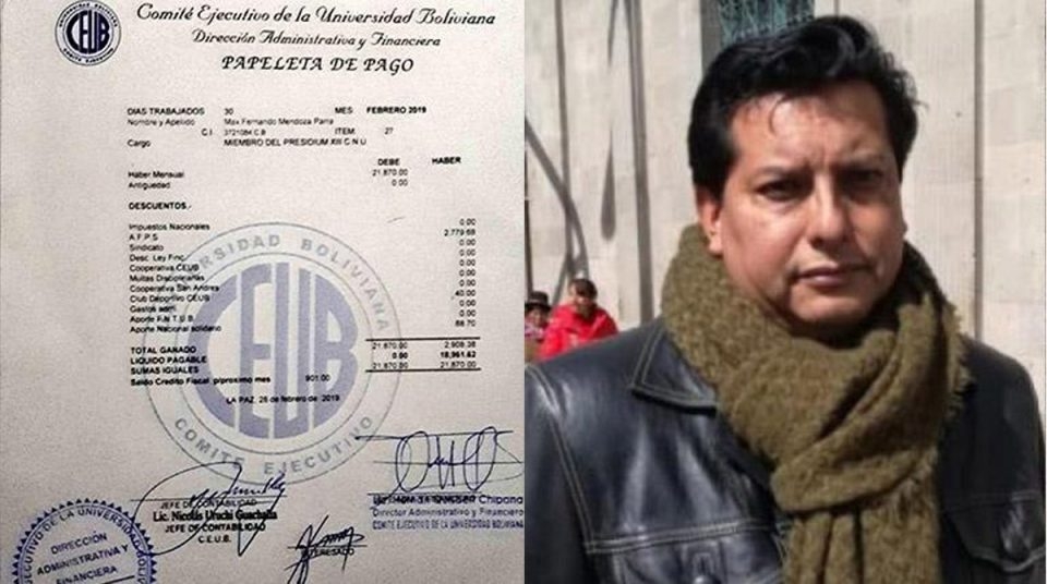 Ministerio Público de La Paz ya recibió cuatro denuncias en contra del presidente de la CUB Max Mendoza