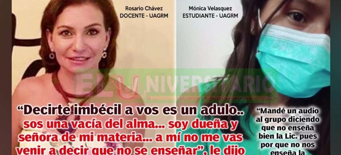 Defensoría del Pueblo condenó las expresiones de docente Rosario Chávez de la Universidad Autónoma Gabriel René Moreno en contra de su estudiante que la denunció por discriminación
