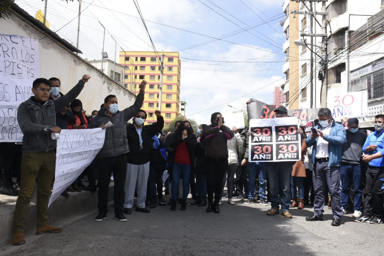 Familiares de fallecidos, heridos y perseguidos políticos del régimen de Jeanine Áñez anunciaron vigilias ciudadanas en la ciudad de La Paz