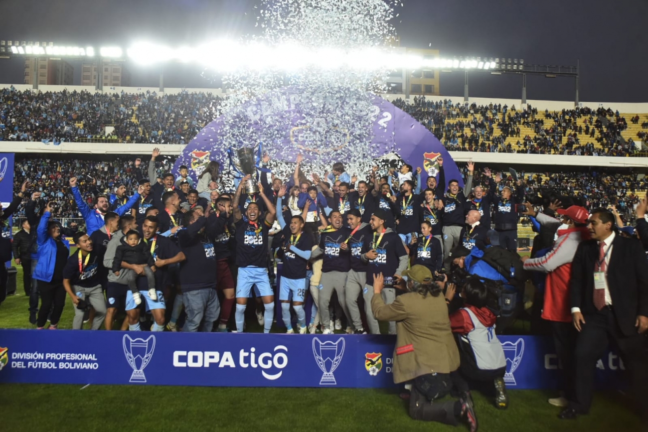 Club Bolívar se coronó Campeón nacional y el mejor de Bolivia al ganar a su tradicional rival The Strongest
