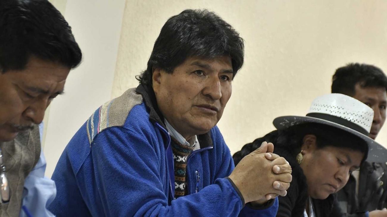 Ex presidente Evo  Morales anuncia que será candidato el año 2025