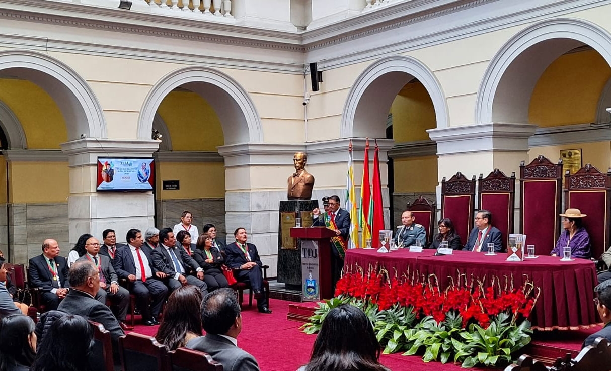 Tribunal Departamental de Justicia (TDJ) de La Paz Inauguró el Año Judicial 2024 y Rendición Pública de Cuentas 2023