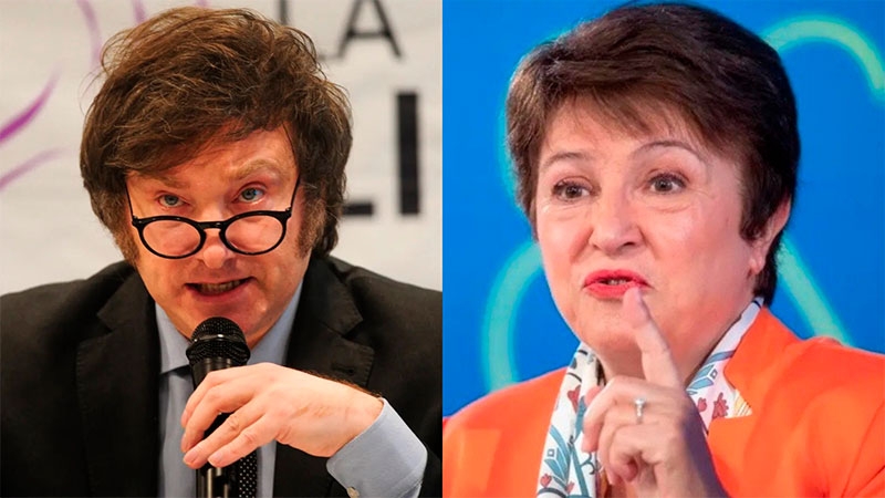 Para no creerlo, directora del FMI Kristalina Georgieva apoya las medidas de ajuste de Javier Milei en Argentina