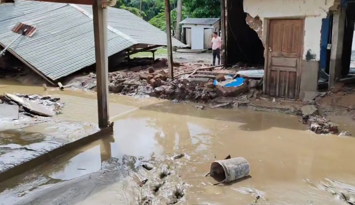 En Guanay existen al menos 3.500 familias afectadas y 1.200 viviendas desplomadas 