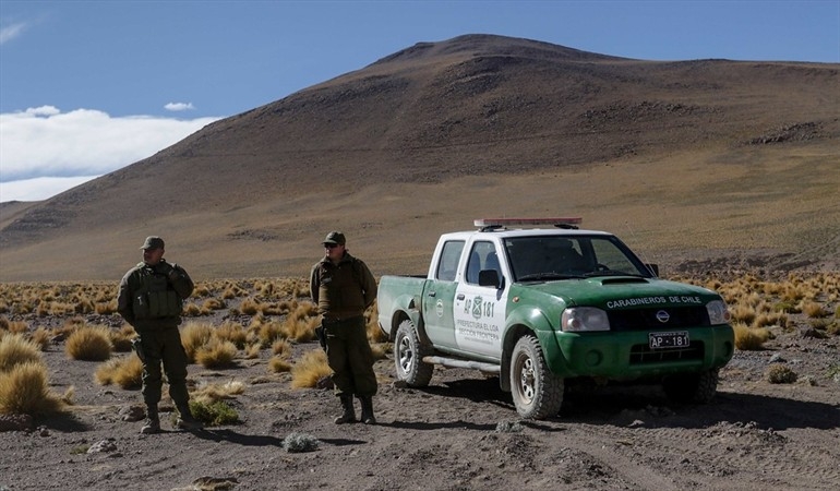 Fiscalía de Chile informó sobre enfrentamiento con disparos entre carabineros de ese país con un grupo de personas aparentemente contrabandistas