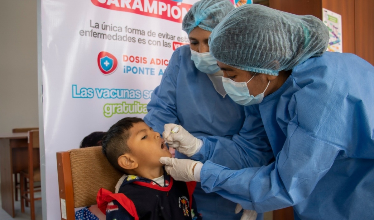 Empieza este martes Campaña contra la poliomielitis y vacunar a más de 1,4 millones de niños de 5 a 8 años en todo el país