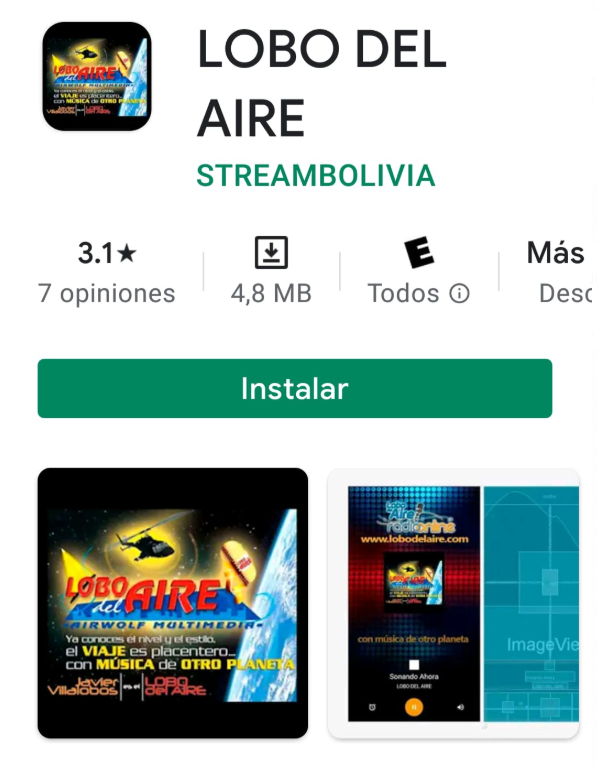 APP de la radio