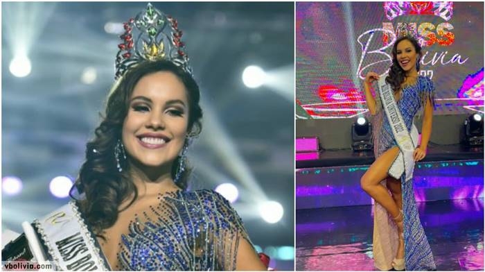 Fernanda Pavisic Miss Cochabamba de 23 años, representará al país en el próximo Miss Universo