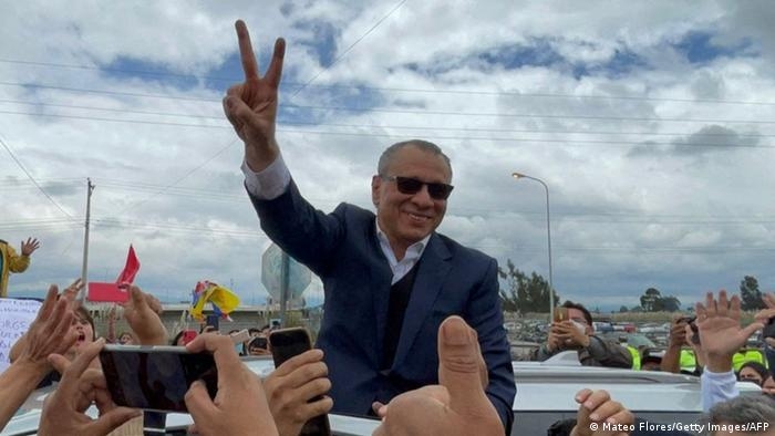 En Ecuador, Jorge Glas condenado por corrupción, sale en libertad