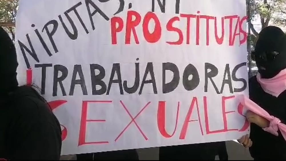 Trabajadoras sexuales se movilizan y alzan su voz en su Día Internacional y exigen el cumplimiento de sus derechos